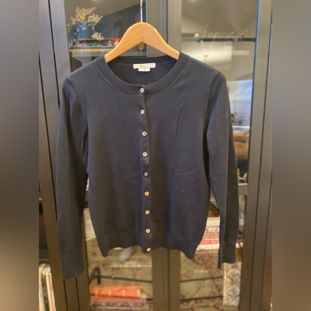 Boden Black Cardigan. Size Medium